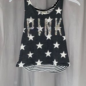 VS Pink Bling Tank Top